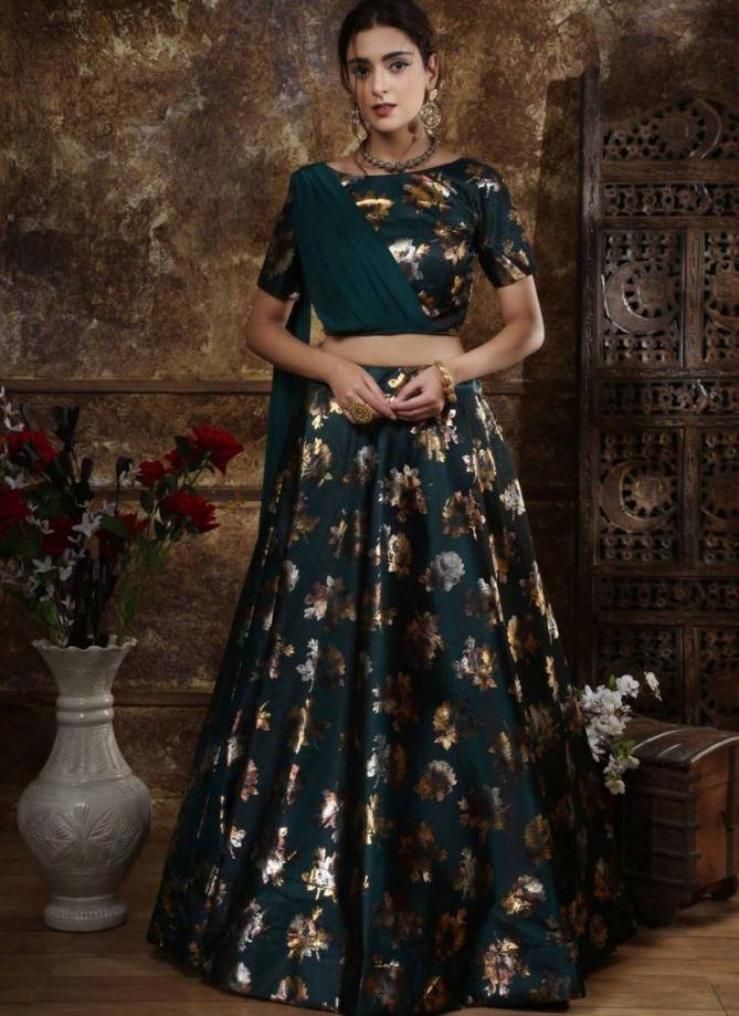 KHUSHBOO GIRLY VOL-4 Latest Fancy Wedding Wear Designer Organza Thread Embroidery Work Heavy Western Lehenga Choli Collection